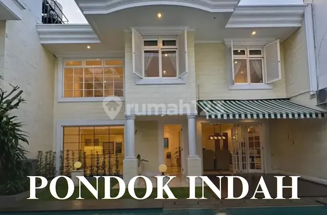 Disewakan Rumah Mewah Pondok Indah Fully Furnished