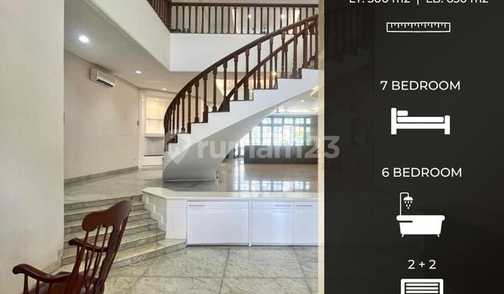 Disewakan Rumah Modern Tropical Semi Furnished di Jakarta Selatan  2