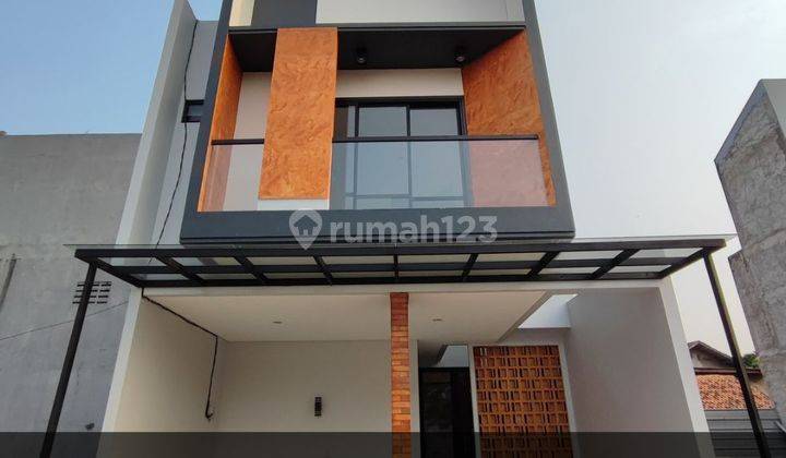 Dijual Rumah Brand New Minimalis Modern Semi Furnished di Bintaro  1