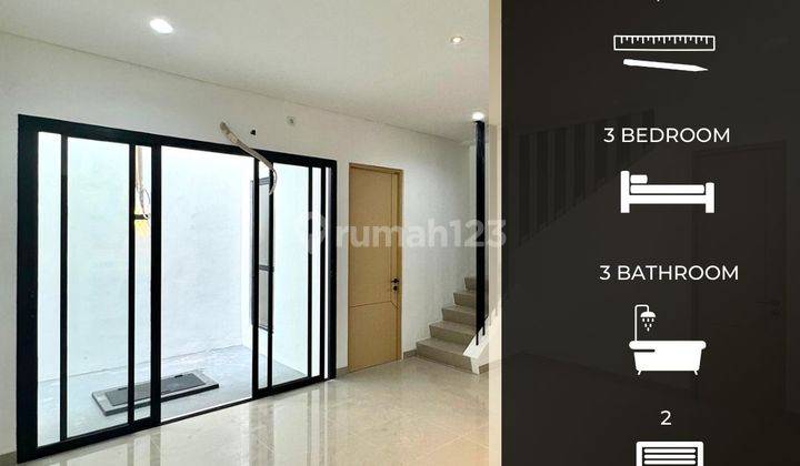 Dijual Rumah Brand New Minimalis Modern di Bintaro  2