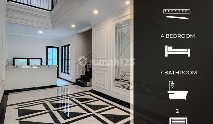 Dijual Rumah American Style Lokasi Strategis di Jakarta Selatan  2