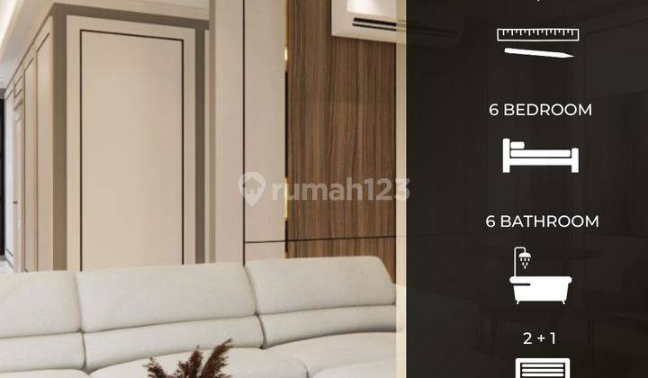 Dijual Rumah Brand New Modern Classic Semi Furnished di Jakarta Selatan  2