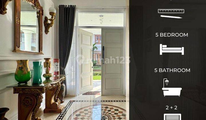 Dijual Rumah Modern Classic Furnished di Jakarta Selatan  2