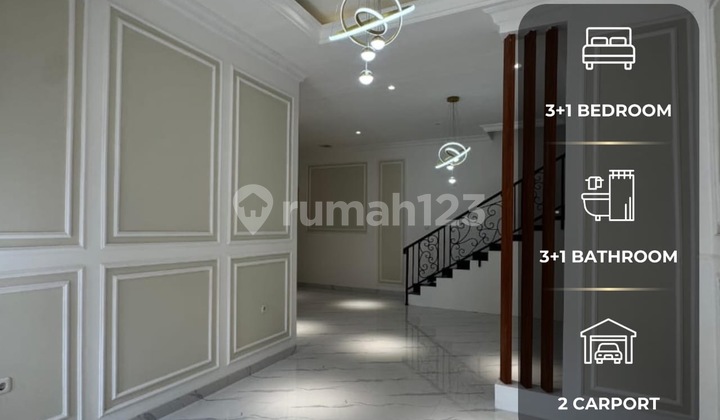 Dijual Rumah American Clasic Lokasi Joglo Jakarta Barat 2