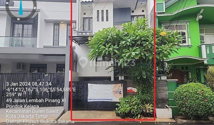 Dijual Cepat Rumah Murah Cantik Di Pondok Kelapa Duren Sawit Jakarta Timur 2