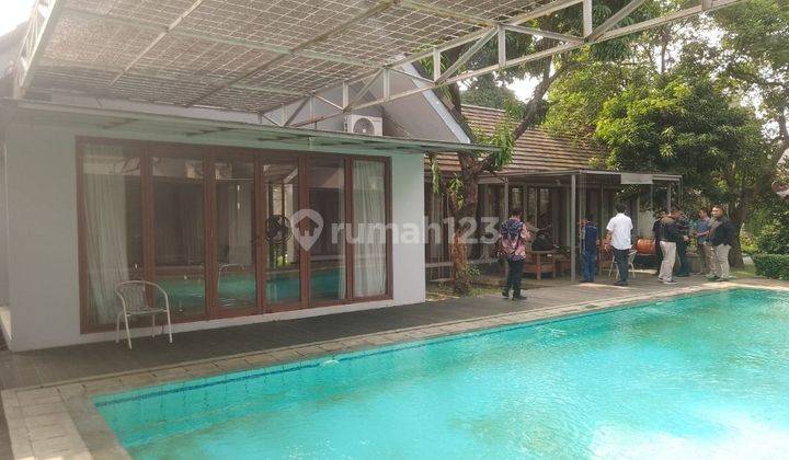 Dijual Rumah Dan Tanah Luas Dengan Kolam Renang Di Jagakarsa Jakarta Selatan  1