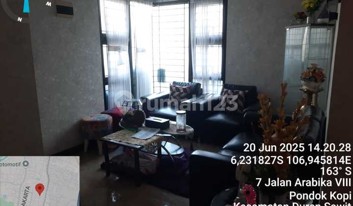 For Quick Sale: Well-Maintained, Nice, Affordable 2-Story House with SHM in Pondok Kopi, Duren Sawit, East Jakarta 2