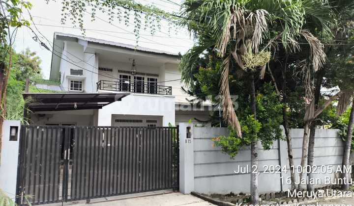 Dijual Cepat Rumah Murah Bagus Terawat SHM 2 Lantai di Kav. Bri Meruya Selatan Kembangan Jakarta Barat