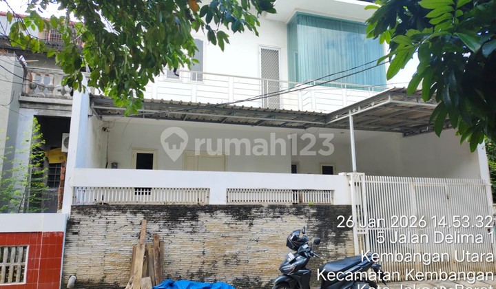 Dijual Cepat Rumah Murah Bagus Terawat 2 Lantai SHM di Komplek Btn Kembangan Utara Jakarta Barat