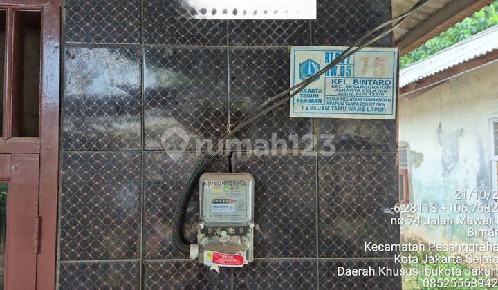 For Quick Sale: Cheap Old House with SHM in Bintaro, South Jakarta 2