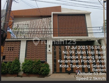 Dijual Cepat Rumah Bagus Murah SHM di Pondok Kacang Barat Pondok Aren Tangerang Selatan 1