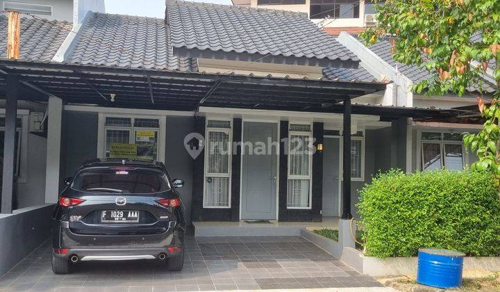 Rumah Siap Huni Lokasi Strategis di Townhouse Cimanggu Residence, Bogor