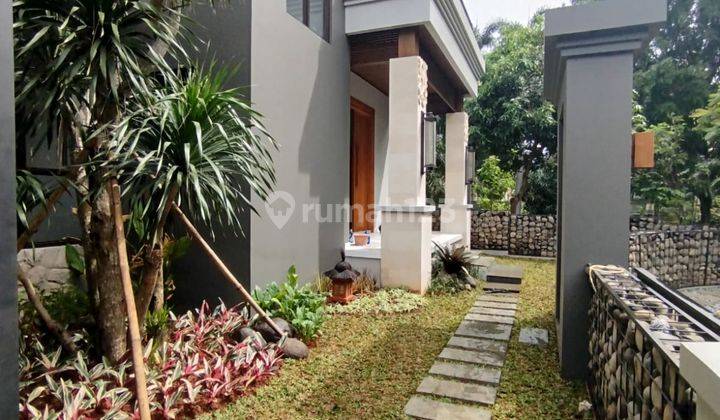 Rumah Mewah Modern Dengan Design Soft Balinese Dan Taman Yang Besar Di Bsd 2