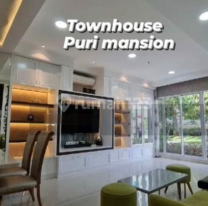 Town House Furnished Good Ready to Occupy Puri Mansion West Jakarta