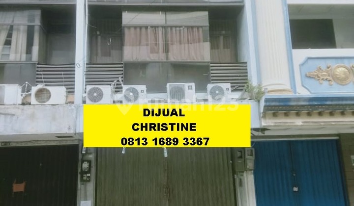 Harga Dibawah Njop Ruko 4,5 Lantai Di Komplek Pusat Niaga Roxy Mas