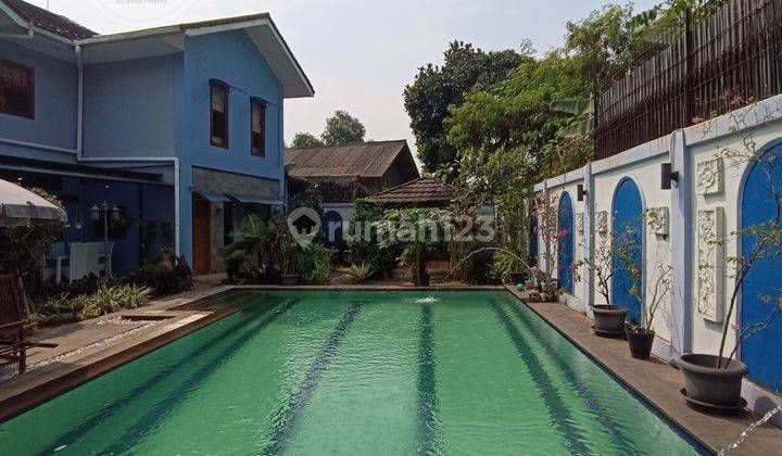 Rumah Bagus Ada Kolam Renang Siap Huni Dekat Bintaro Sektor 9  1