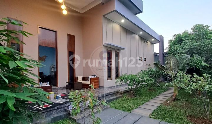 Rumah Komplek 1 Lantai Furnished Dekat Ke Jakarta Selatan