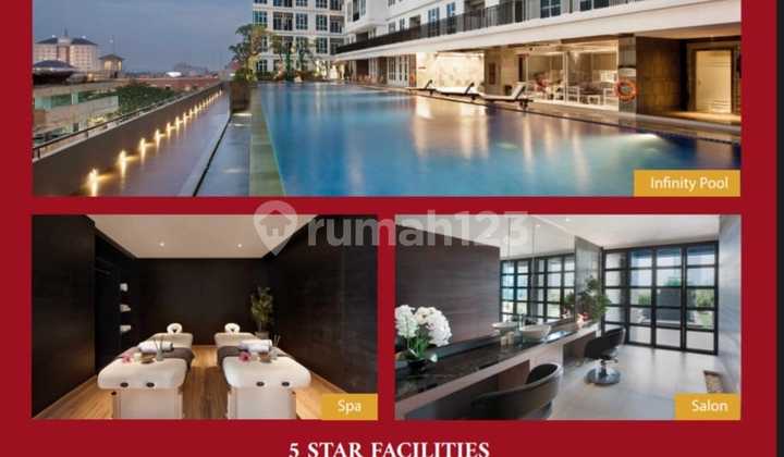 JTK, Dijual 1 unit apartemen Roseville, BSD . 1 BR. Luas 40m². Lantai 26 full furnished . Harga 1 M (nego)