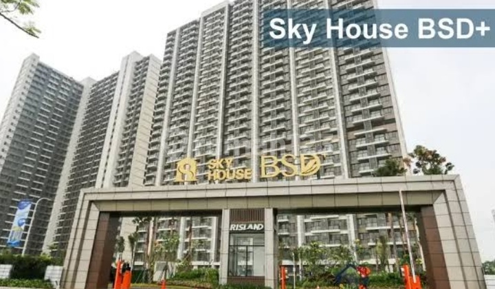 Jtk,Dijual/Disewakan Apartemen Sky House BSD – Tower Leony, Studio 