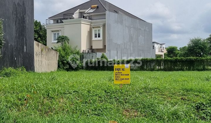 Kavling Bagus Posisi Di Depan Di Alam Sutera Cluster Asri