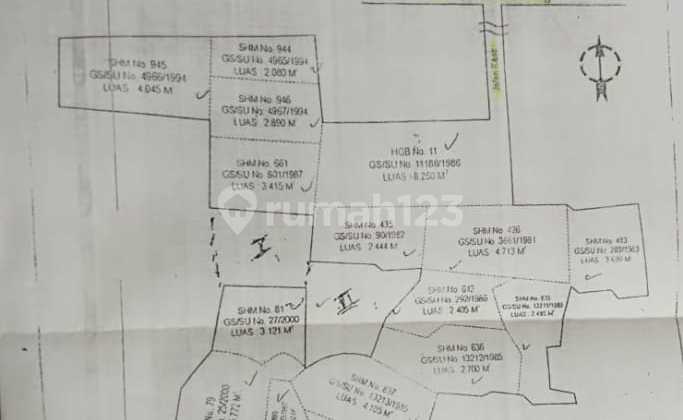 Dijual Rugi Dibawah NJOP Tanah di Cikupa Sebelah Jatake