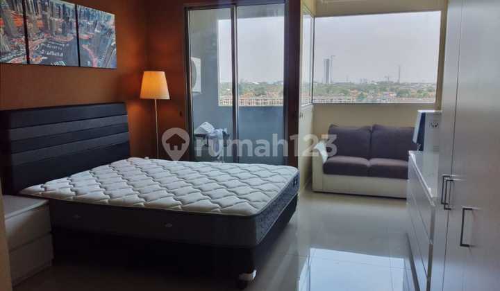 Next to Binus For Rent Apartment In Alam Sutera Studio Living Scoot to Campus No Need to Cross Let's Go... Hurry Check It Out