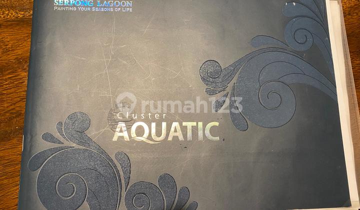 Yd, Dijual Kavling Gandeng 2 di Serpong Lagoon Cluster AQUATIC – SHM & Posisi Strategis