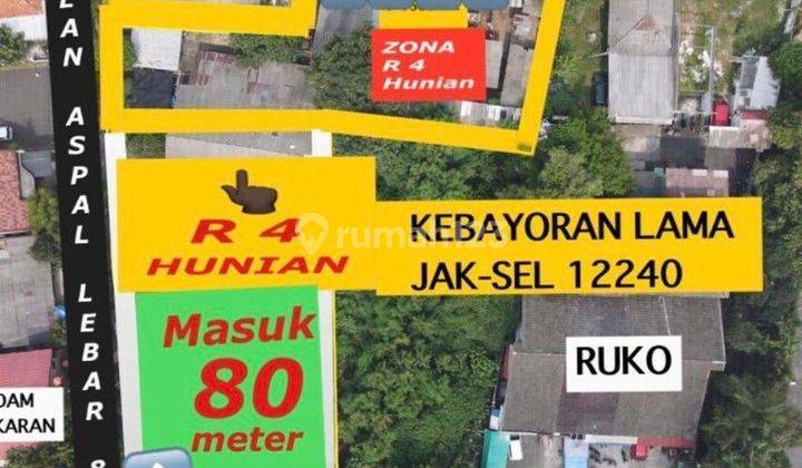 Dijual Tanah /Kav Di Daerah Kebayoran Lama Jakarta Selatan 1