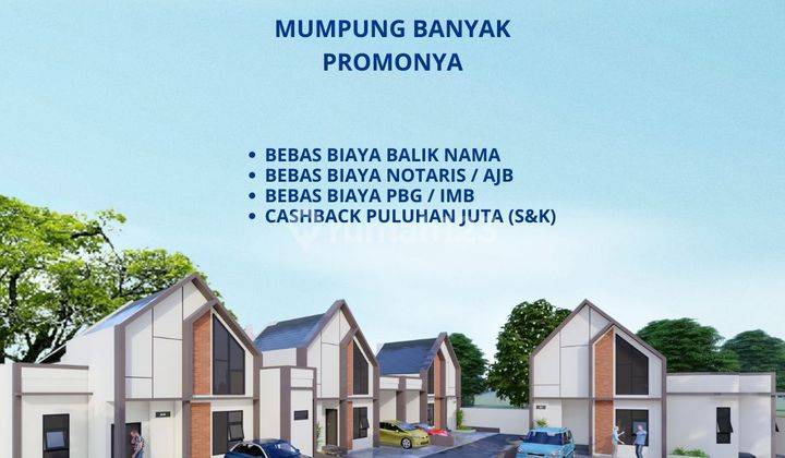 rumah sleman-jogja model skandinavian sisa 5 unit 2