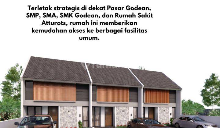 RUMAH UTARA PASAR GODEAN MURAH HANYA 3 KAVLING SAJA 1