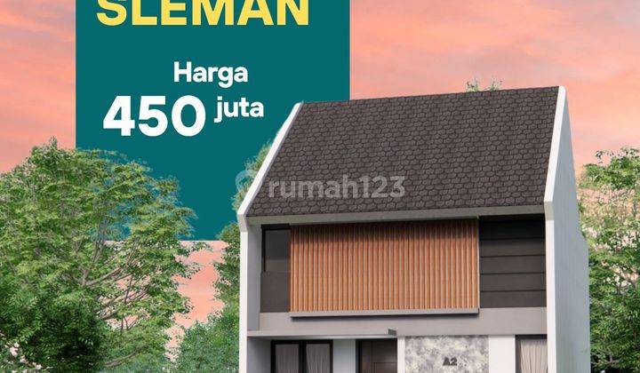 RUMAH SEMI 2 LANTAI FREE LANTAI MEZZANIN DI JALAN GODEAN 2