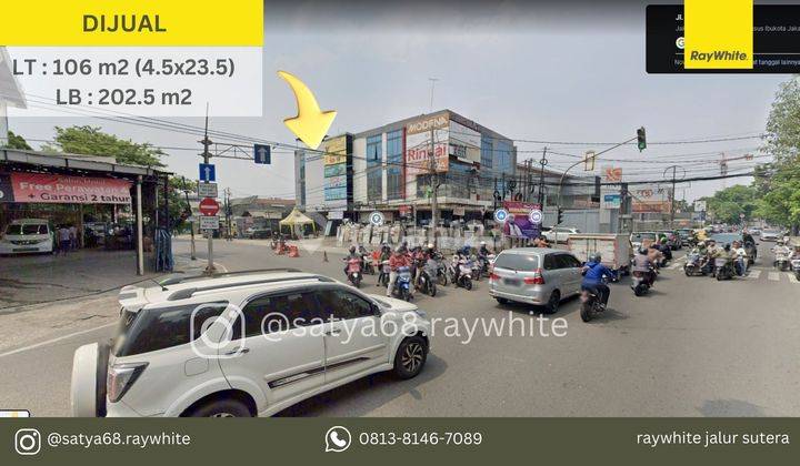 Dijual Ruko, Jalan Kesehatan Bintaro Sektor 1 Rp,3.8 M nego  1