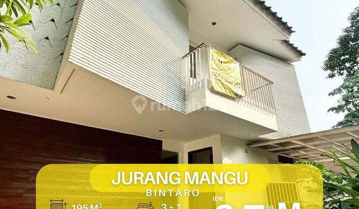 Rumah Dijual Jurangmangu, Pondok Aren, Tangerang Selatan, Rp.2.7M (Nego) SHM 1