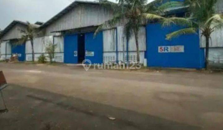 Dijual Pabrik 6ha, 7 Gudang 1.8ha, Dekat Pintu Tol Ciujung Serang ,  Sdy 2