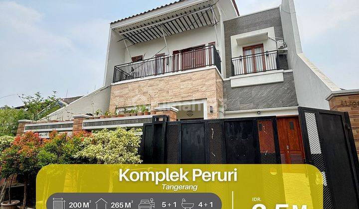 Rumah Cantik Murah 2.5 Lantai Komplek Peruri Ciledug Dekat Exit Tol #rumahdijual 1