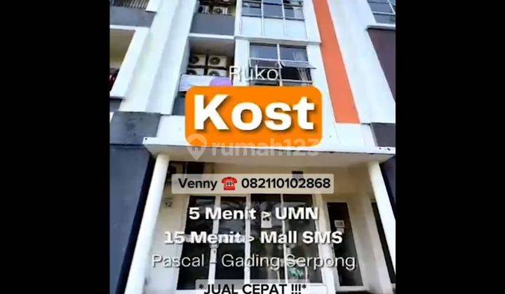 Dijual Ruko Pascal Re Ruko Kost² An  1