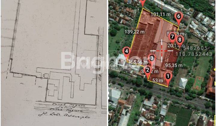 TANAH LANGKA JARANG ADA DITENGAH KOTA LUAS 1.6H 2