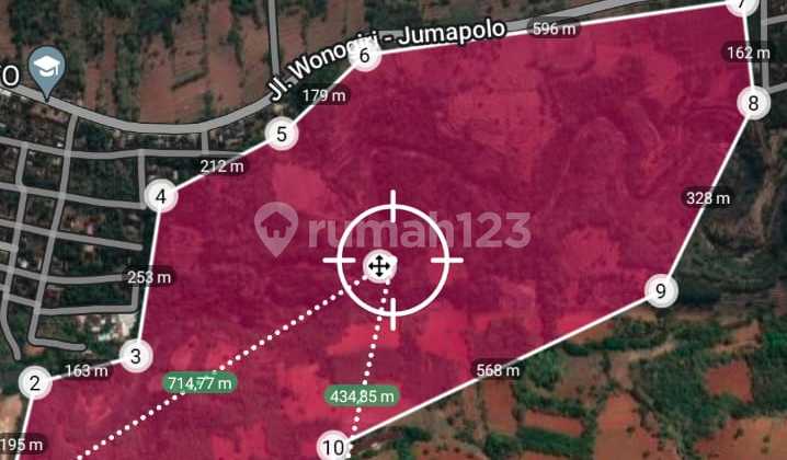 Wonogiri Industrial Red Zone Land