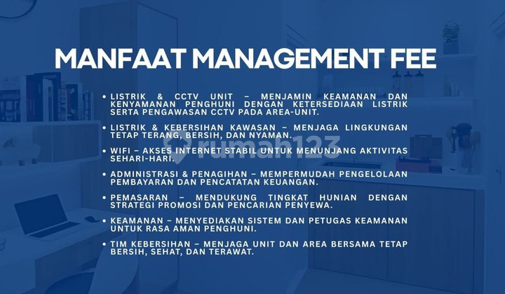 Dormitory Near Campus Fully Furnished Complete Cafe and Prayer Room Facilities High Turnover 2