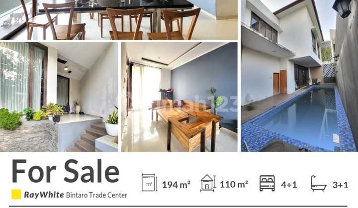 rumah bagus di bintaro (kebayoran) sektor 7