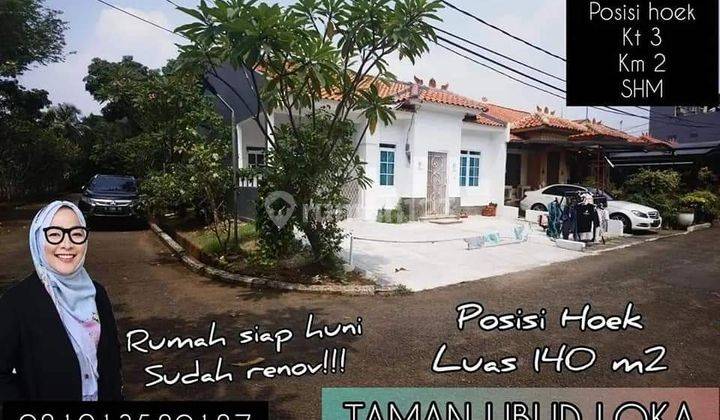 Dijual Rumah Hoek di Ubud Loka Xi, Lippo Karawaci 1