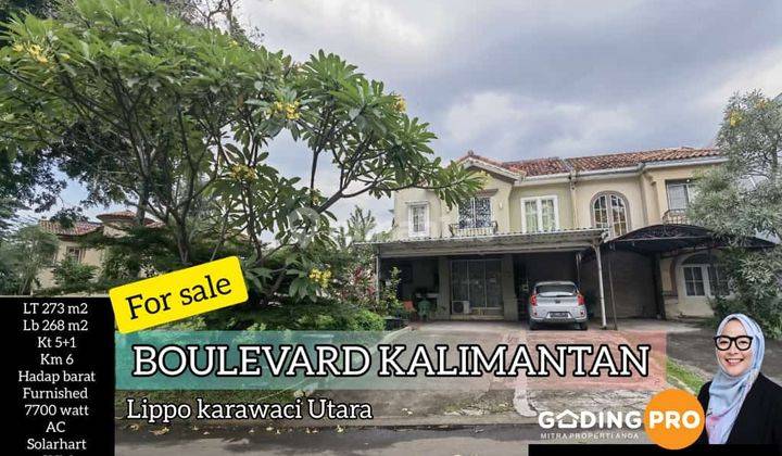 Dijual Rumah Depan Taman di Lippo Karawaci Utara Tangerang 1