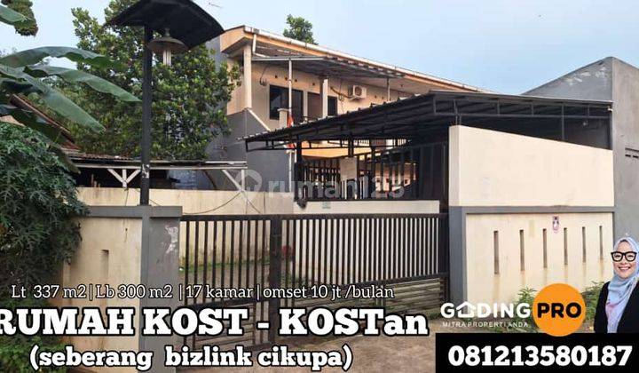 Dijual Rumah Kost Murah di Jalan Pemda Tigaraksa Omset 10 Jt Bln 1