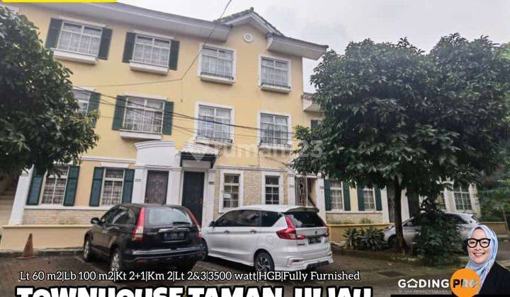 Jual Rumah Townhouse Taman Hijau 332 di Lippo Karawaci Furnished 1