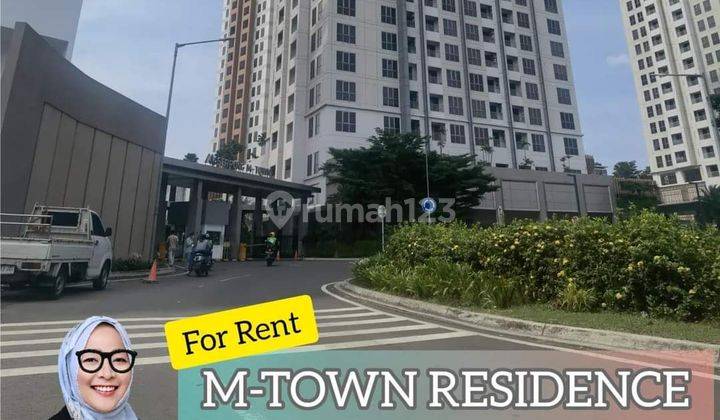 Apartemen M Town Apartment 3 Kamar Tidur Furnished di gading serpong  1