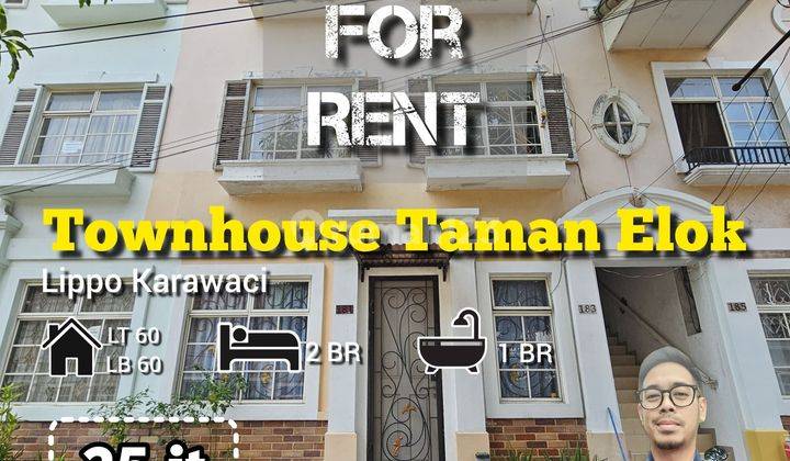 Townhouse 2 Bedroom Terjangkau Di Lippo Karawaci  1