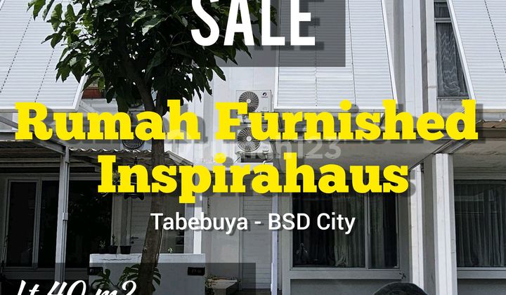 For Sale Furnished Minimalist House Ready to Live in Strategic Location at BSD City