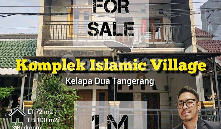 Rumah Murah Di Komplek Islami 2 Lantai 3 Bedroom Di Islamic Village Karawaci  1