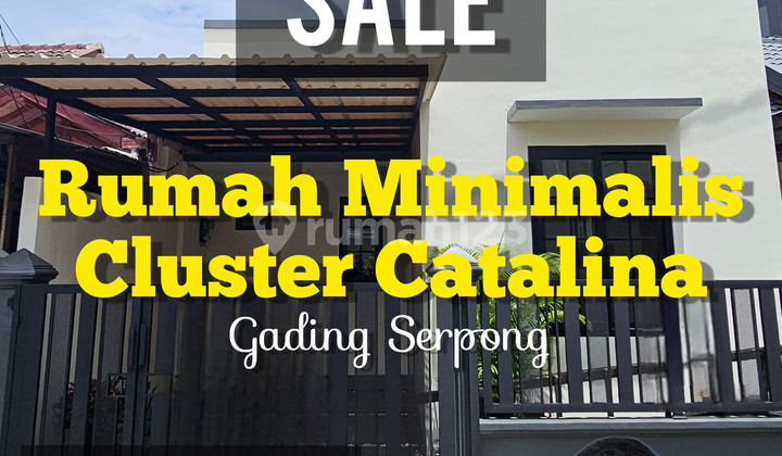 Dijual Rumah Minimalis Modern Siap Huni SHM di Gading Serpong yang Strategis