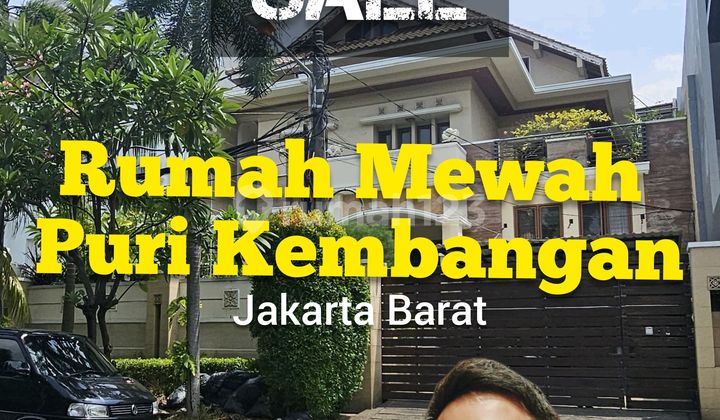 Rumah Super Mewah Dengan Attic Room Di Puri Kembangan Dapat Bonus Refinishing Kondisi Furnished